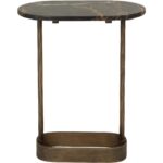 Eden End Table - Bronze Marble - Image 2
