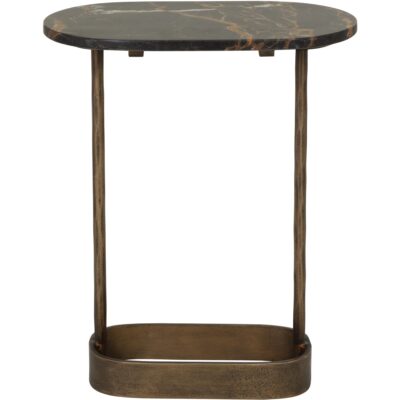 Alternative view of Eden End Table - Bronze Marble