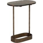 Eden End Table - Bronze Marble - Image 3