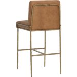 Lathan Barstool - Tan Leather - Image 4
