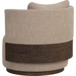 Bastille Swivel Lounge Chair - Rhine Sandbank - Image 4