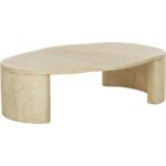 Savinah Coffee Table - Travertine Look - Natural - Image 2