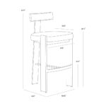 Titan Barstool - Palazzo Cream - Image 6