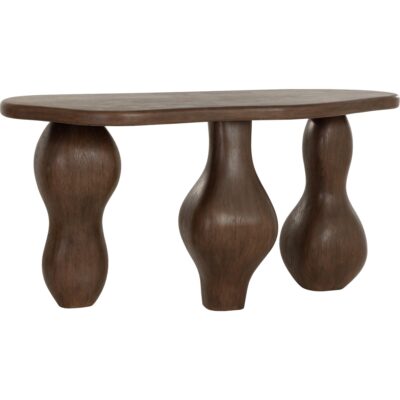 Alternative view of Ines Console Table - Dark Brown