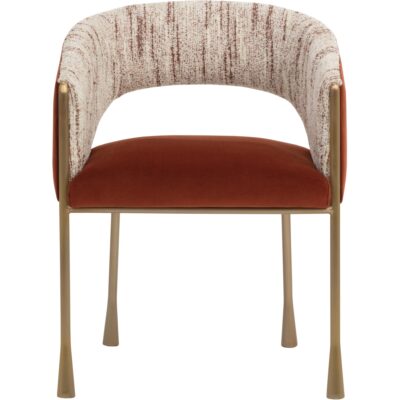 Alternative view of Jahara Dining Armchair - Meg Rust / Terri Nutmeg