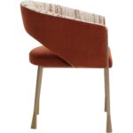 Jahara Dining Armchair - Meg Rust / Terri Nutmeg - Image 3