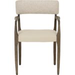 Guardi Dining Armchair - Scottsdale Eggshell / Santa Cruz Oatmeal - Image 2
