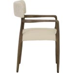 Guardi Dining Armchair - Scottsdale Eggshell / Santa Cruz Oatmeal - Image 3