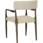 Guardi Dining Armchair - Scottsdale Eggshell / Santa Cruz Oatmeal - Image 4