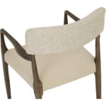 Guardi Dining Armchair - Scottsdale Eggshell / Santa Cruz Oatmeal - Image 5