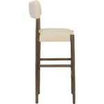 Guardi Barstool - Scottsdale Eggshell / Santa Cruz Oatmeal - Image 3
