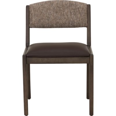 Alternative view of Mertola Dining Chair - Scottsdale Espresso / Ravello Branzino