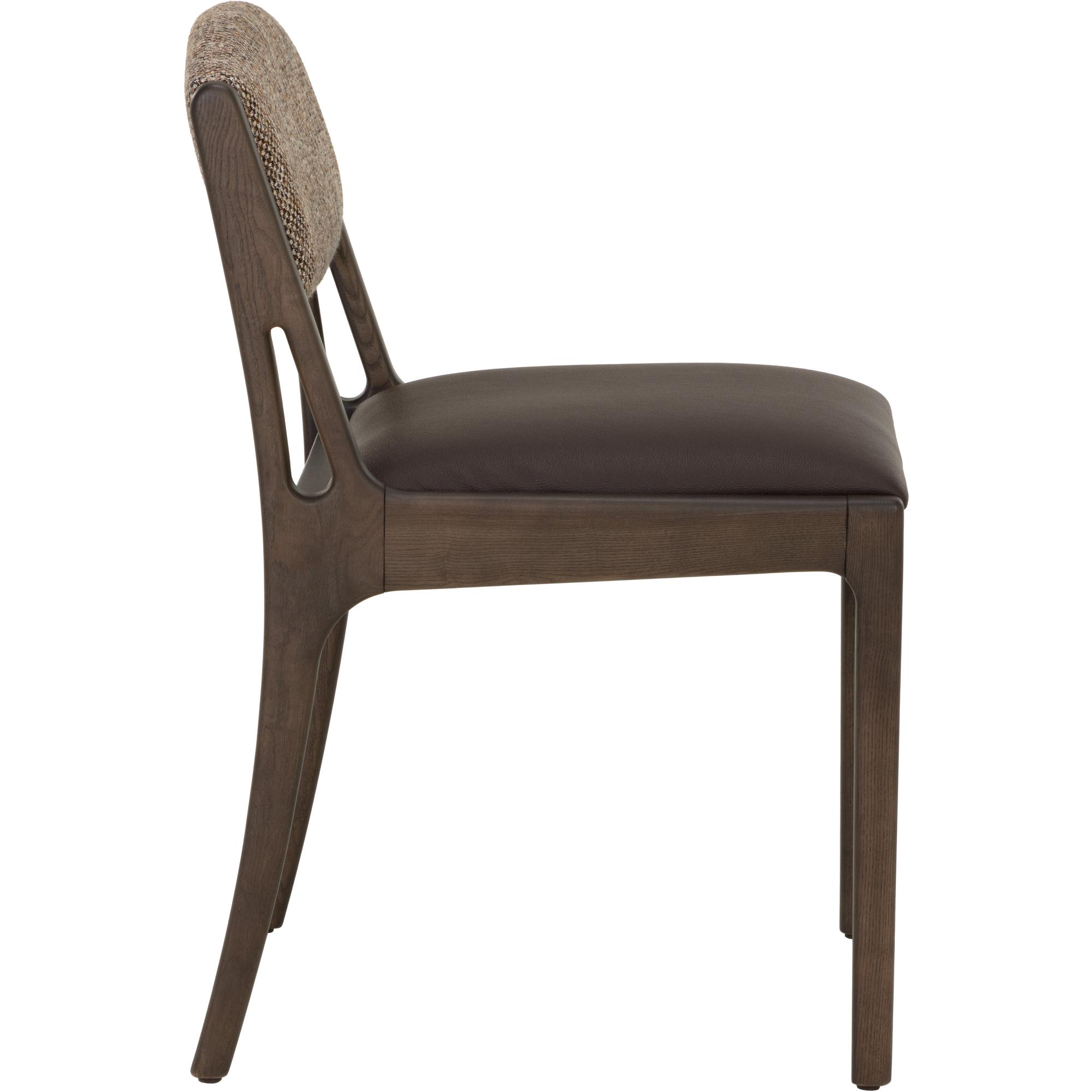 Mertola Dining Chair - Scottsdale Espresso / Ravello Branzino - Image 3