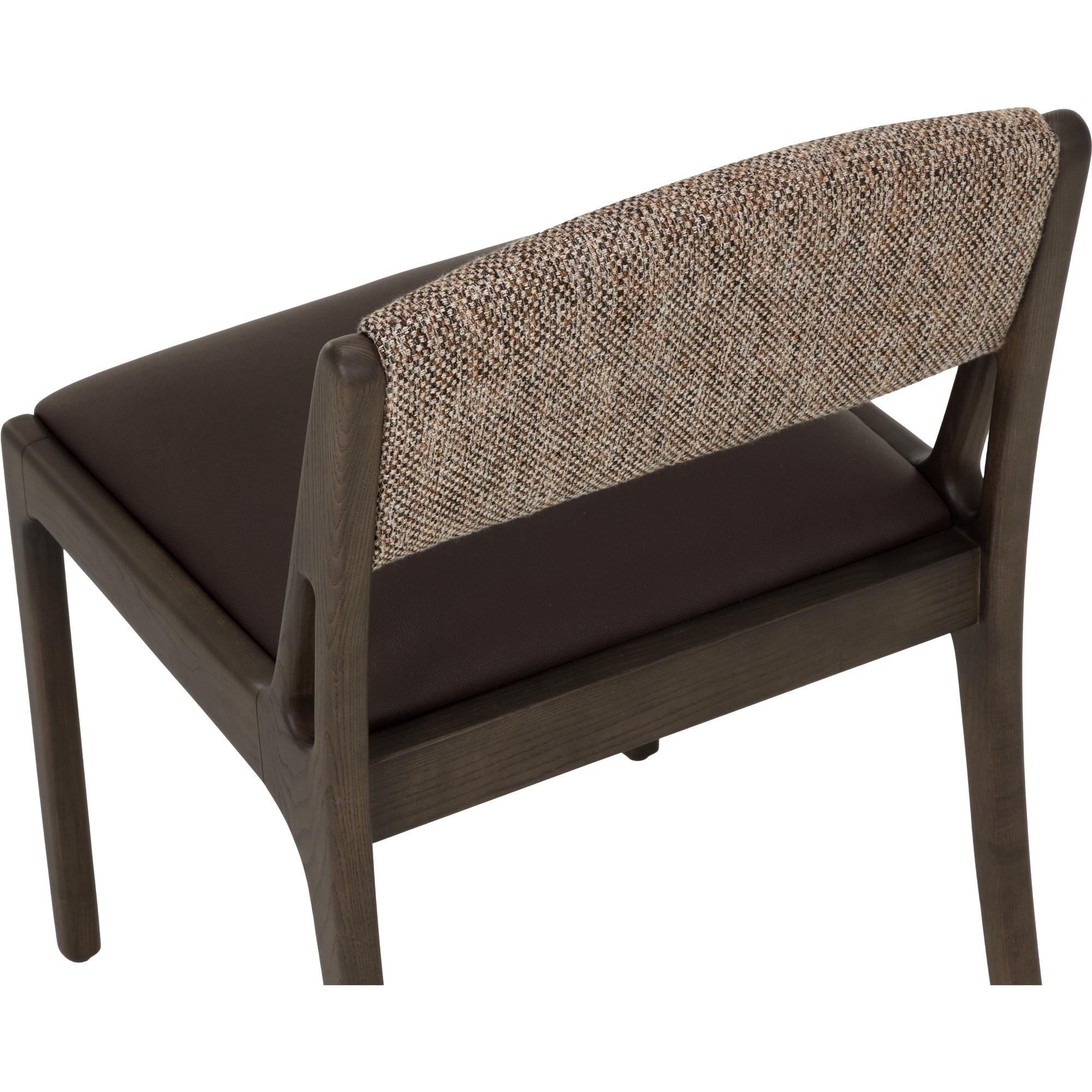 Mertola Dining Chair - Scottsdale Espresso / Ravello Branzino - Image 5