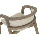 Arco Dining Armchair - Greige - Santa Cruz Oatmeal - Image 5