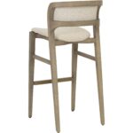 Arco Barstool - Greige - Santa Cruz Oatmeal - Image 4