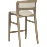 Arco Counter Stool - Greige - Santa Cruz Oatmeal - Image 4