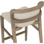 Arco Counter Stool - Greige - Santa Cruz Oatmeal - Image 5