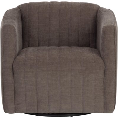Alternative view of Garrison Swivel Lounge Chair - Rika Chocolate