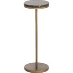 Ivor End Table - Sage Marble - Image 2
