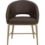 Abelson Dining Armchair - Eglinton Espresso - Image 2