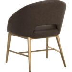 Abelson Dining Armchair - Eglinton Espresso - Image 4