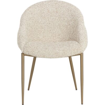Alternative view of Caprielle Dining Armchair - Noah Ecru