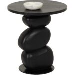 Balio End Table - Wood Look - Black