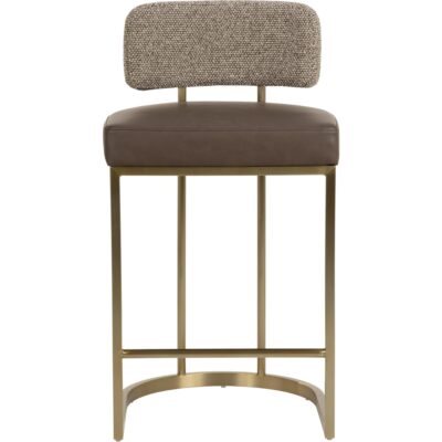 Alternative view of Larissa Counter Stool - Eglinton Espresso / Gellar Earth