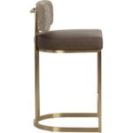 Larissa Counter Stool - Eglinton Espresso / Gellar Earth - Image 3