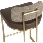 Larissa Counter Stool - Eglinton Espresso / Gellar Earth - Image 5
