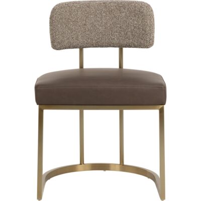 Alternative view of Larissa Dining Chair - Eglinton Espresso / Gellar Earth