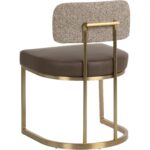 Larissa Dining Chair - Eglinton Espresso / Gellar Earth - Image 4