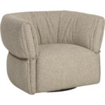 Davisville Swivel Armchair - Santa Cruz Cappuccino