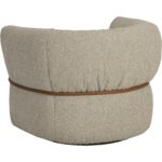Davisville Swivel Armchair - Santa Cruz Cappuccino - Image 4