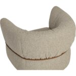 Davisville Swivel Armchair - Santa Cruz Cappuccino - Image 5