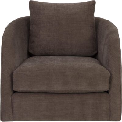 Alternative view of Wexford Swivel Lounge Chair - Rika Chocolate