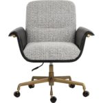 Lomax Office Chair - Helios Check Black / Bravo Black - Image 2