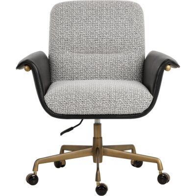 Alternative view of Lomax Office Chair - Helios Check Black / Bravo Black