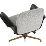 Lomax Office Chair - Helios Check Black / Bravo Black - Image 5