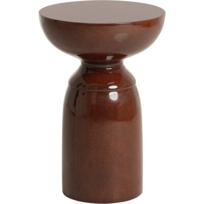 Alternative view of Goya End Table - Red Ochre
