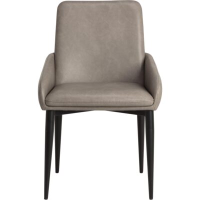 Alternative view of Carlo Dining Armchair - Ivanhoe Mineral
