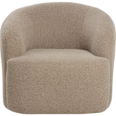 Alternative view of Fuwari Swivel Lounge Chair - Macio Shearling