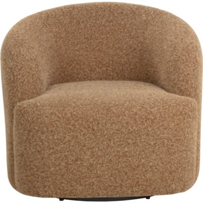 Alternative view of Fuwari Swivel Lounge Chair - Macio Camel