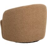 Fuwari Swivel Lounge Chair - Macio Camel - Image 4