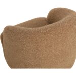 Fuwari Swivel Lounge Chair - Macio Camel - Image 5
