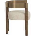 Manolo Dining Armchair - Santa Cruz Oatmeal - Image 3