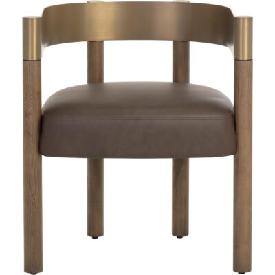 Alternative view of Manolo Dining Armchair - Eglinton Espresso