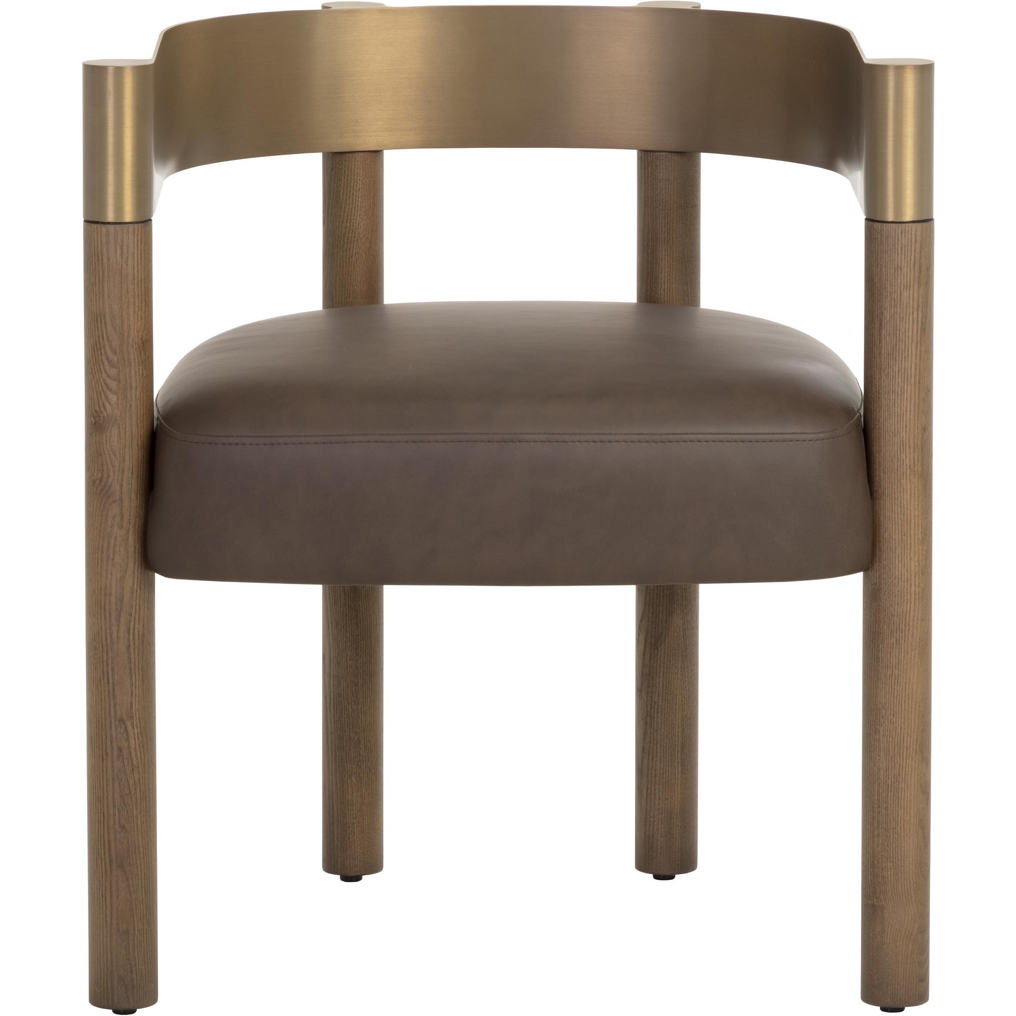 Manolo Dining Armchair - Eglinton Espresso - Image 2