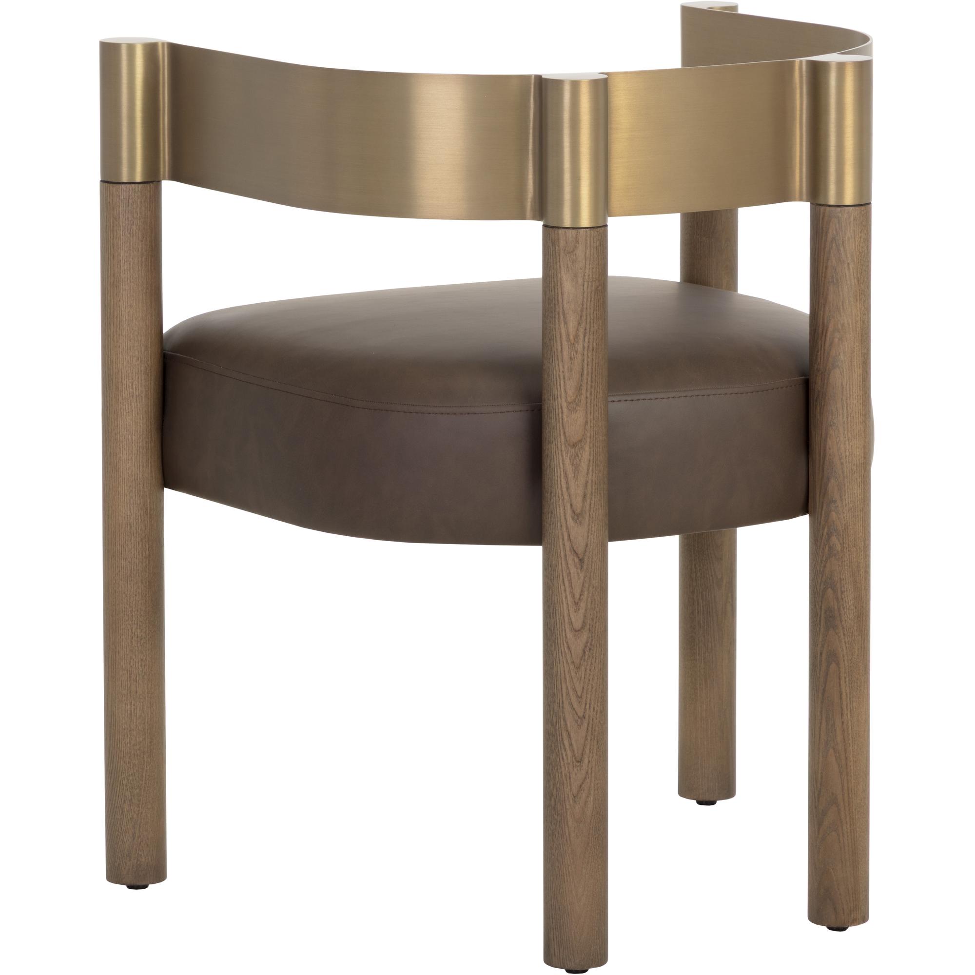 Manolo Dining Armchair - Eglinton Espresso - Image 4